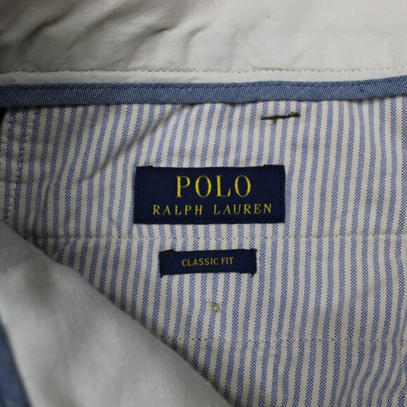 36x30 POLO RALPH LAUREN CLASSIC FIT PANTS 100% COTTON GREEN-BROWN Sz 36W x 30L - Picture 3 of 3